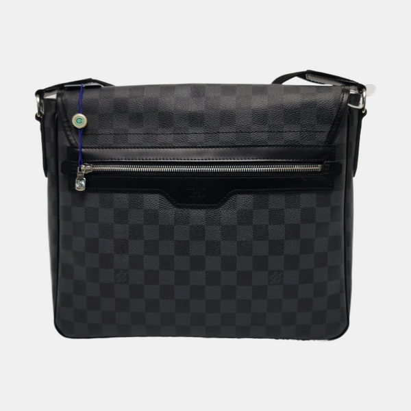 DANIEL Damier Graphite Coated Canvas Gray