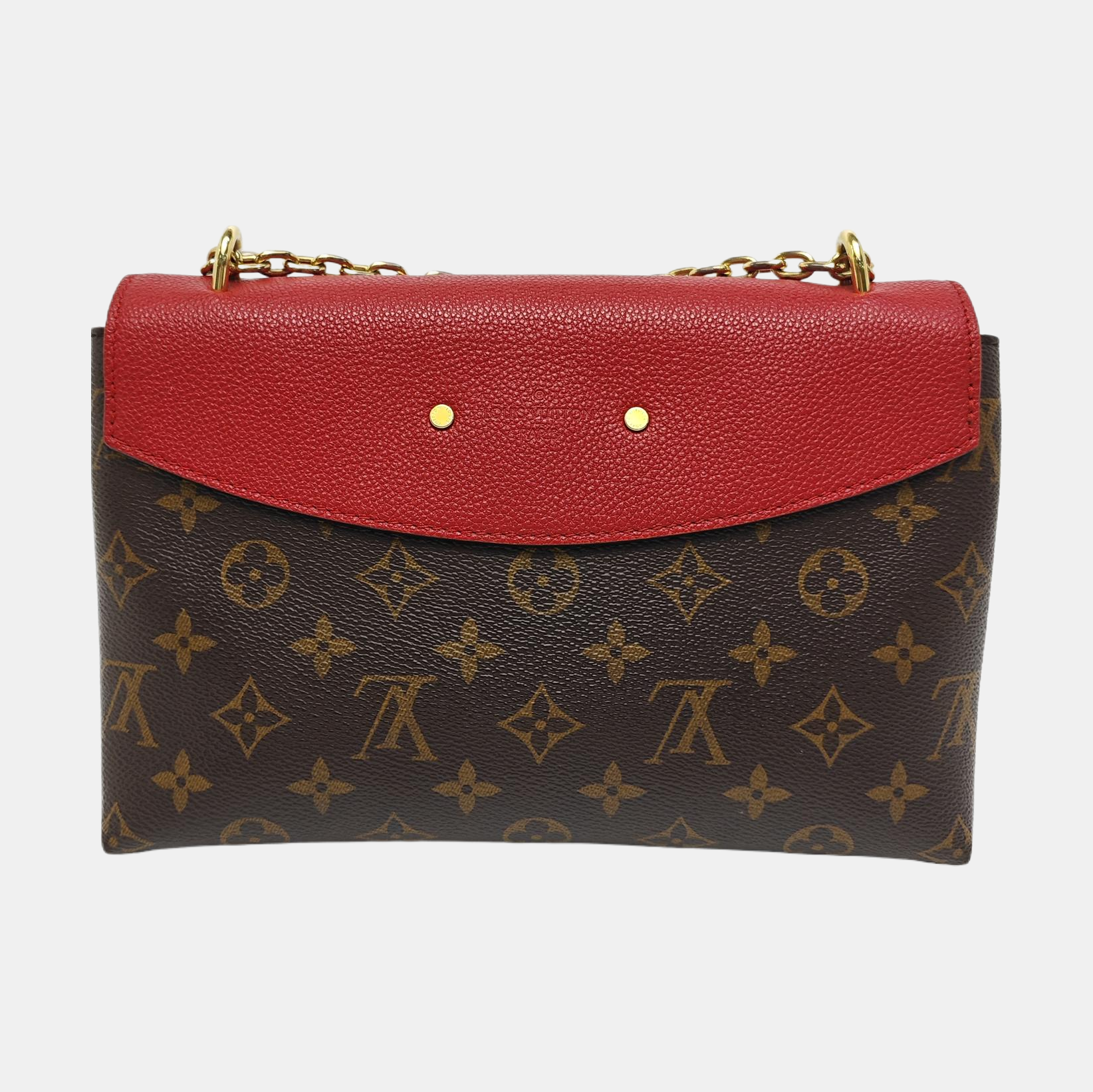 SAINT PLACIDE Monogram Coated Canvas Brown