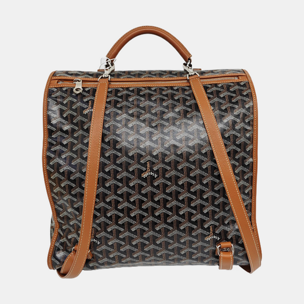 Saint Léger Coated Canvas Brown