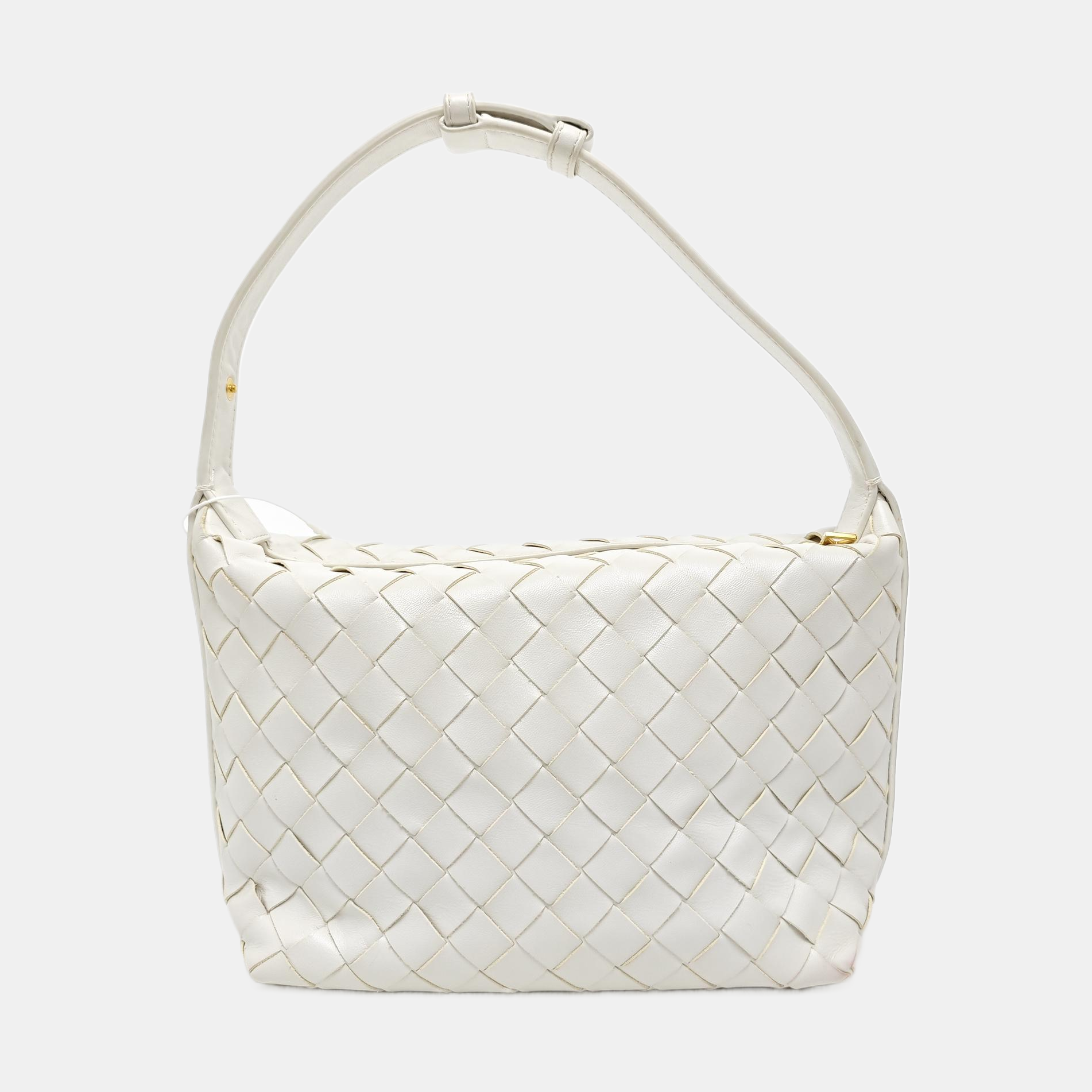 Calfskin Top Handle Bag White