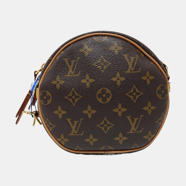 BOITE CHAPEAU PM Monogram Coated Canvas Brown