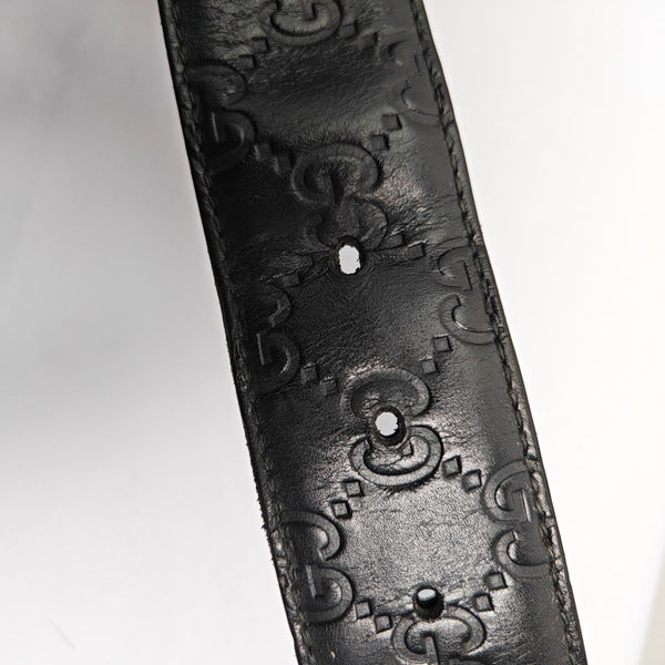 Leather Belt Black
