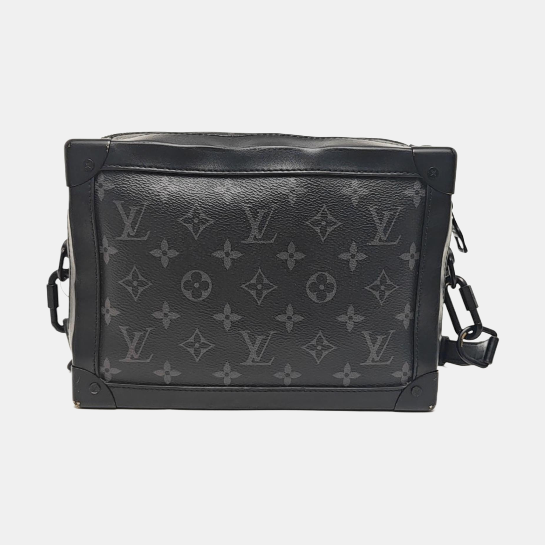 SOFT TRUNK Monogram Coated Canvas Black