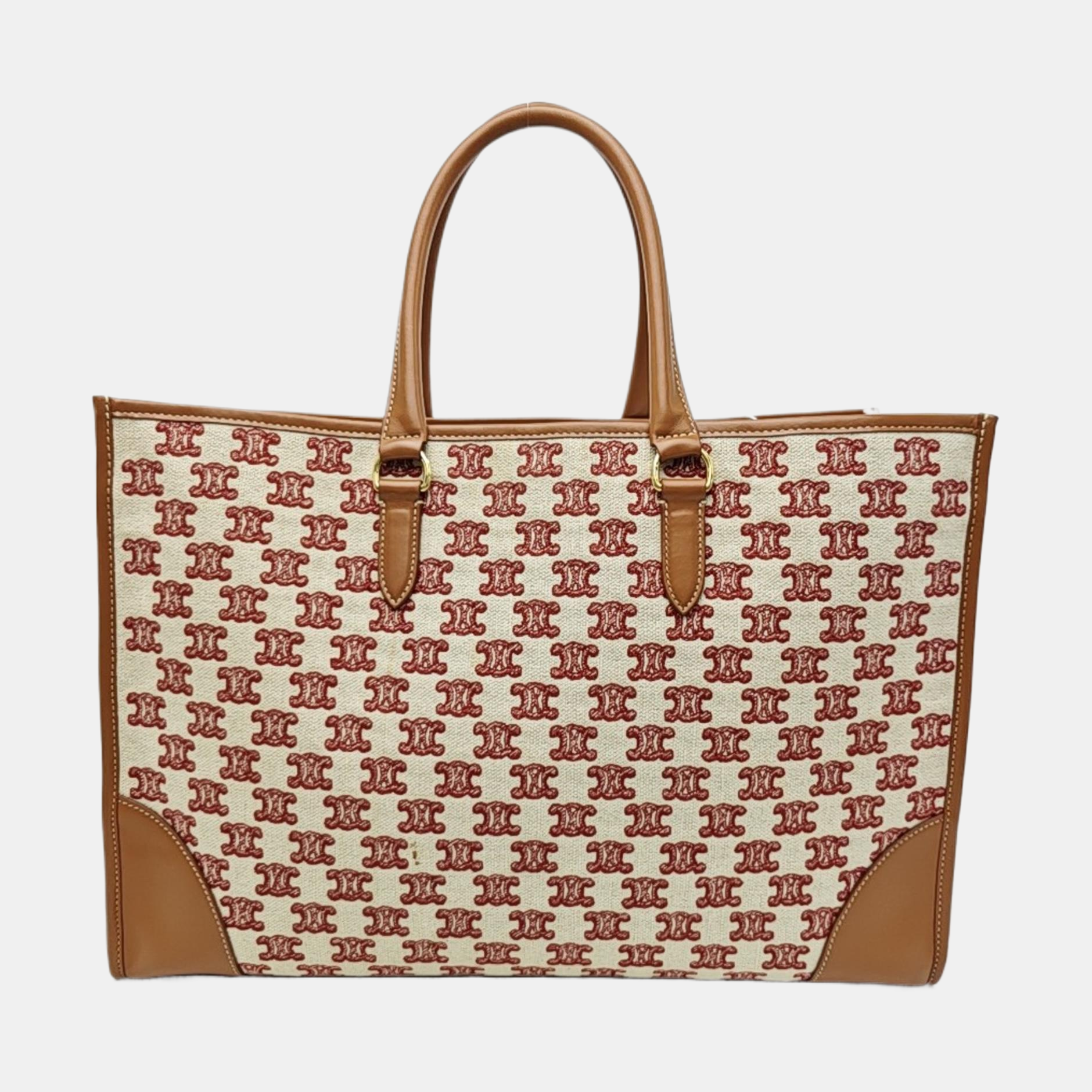 Fabric Tote Bag Red
