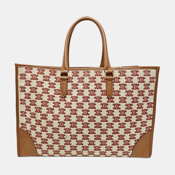 Fabric Tote Bag Red