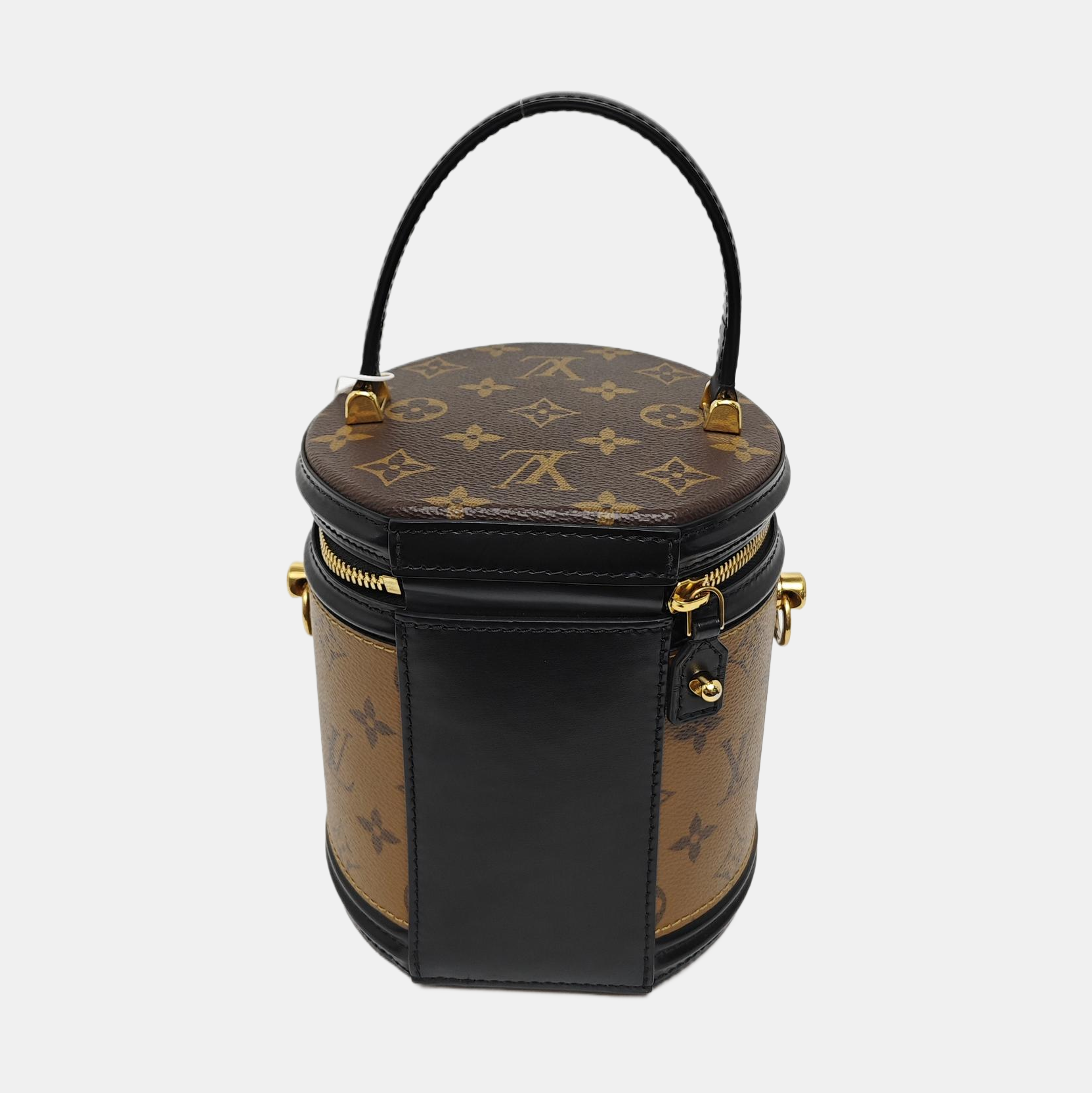 CANNES PM Monogram Coated Canvas Brown