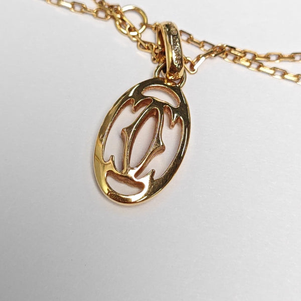 LOGO DE CARTIER 18k Rose Gold Necklace
