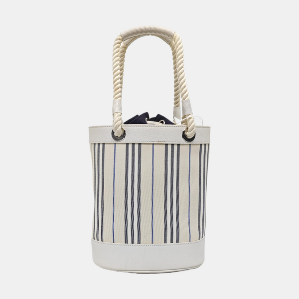 Canvas Bucket Bag Beige