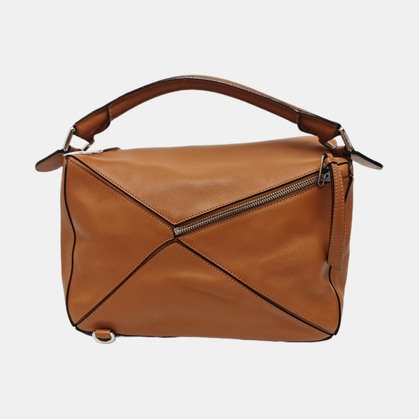 Puzzle Medium Calfskin Brown