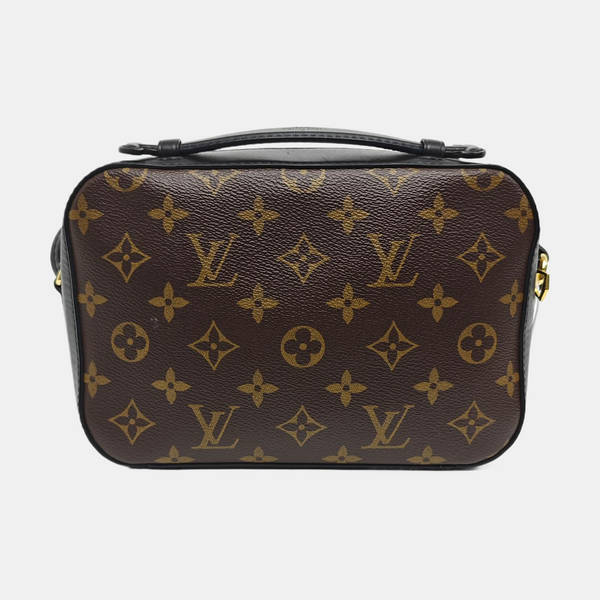 SAINTONGE Monogram Coated Canvas Brown