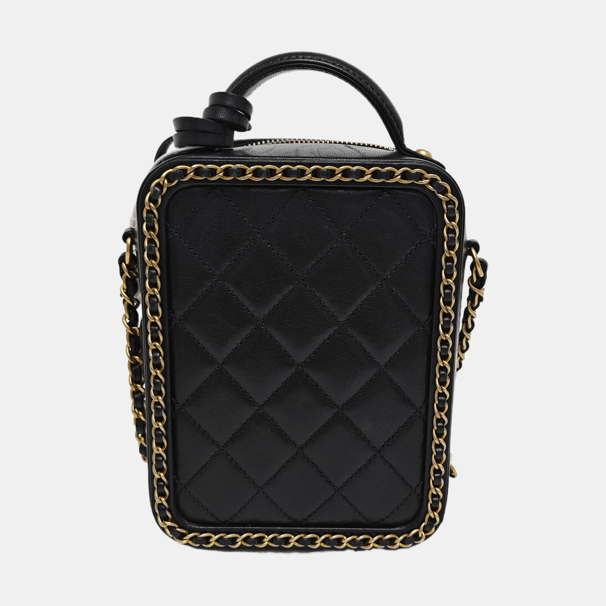 FILIGREE Quilted Lambskin Black