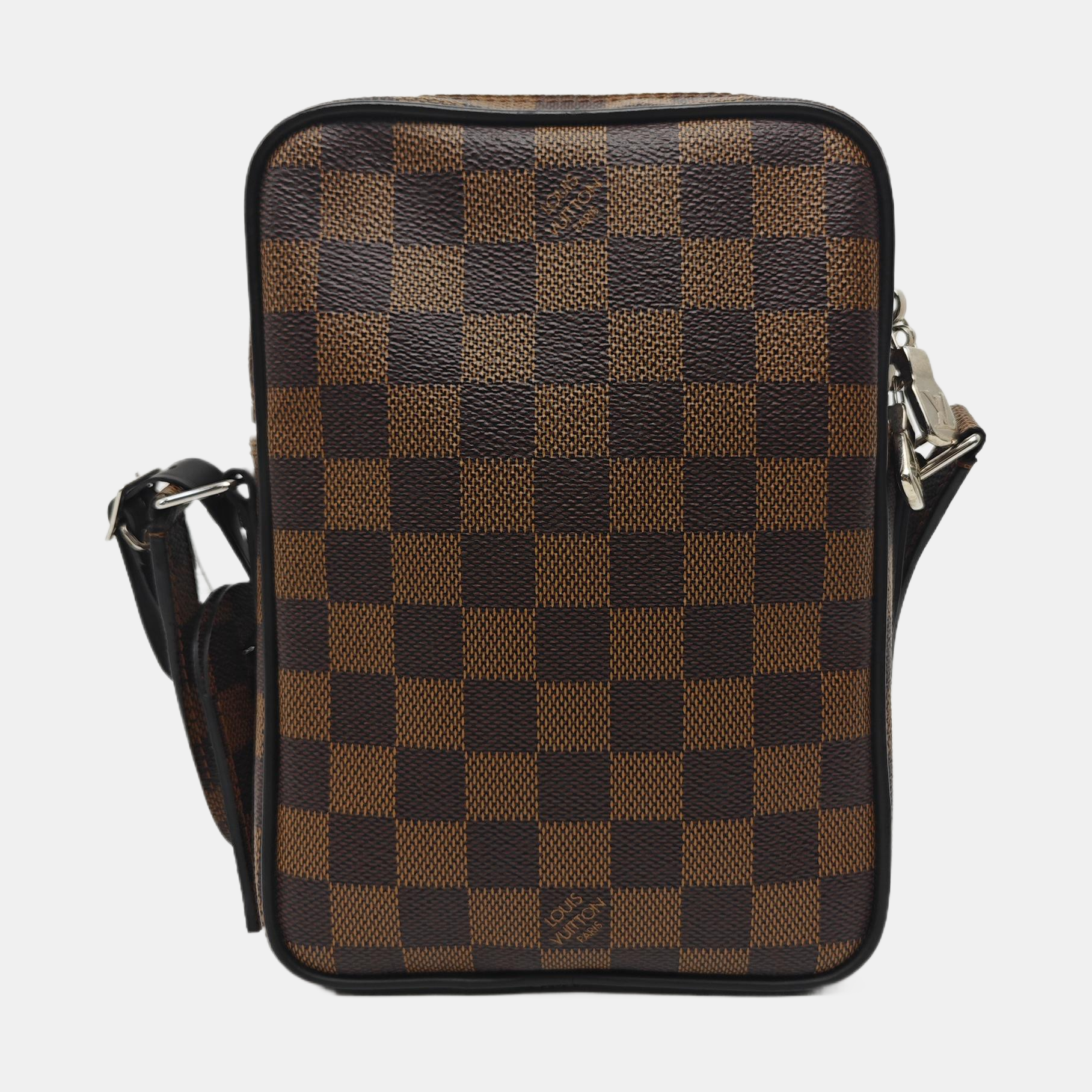 AMAZON Damier Ebene Coated Canvas Brown