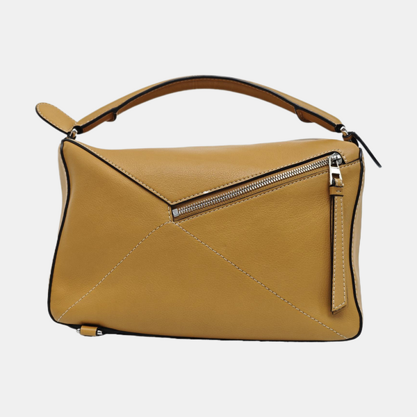 Puzzle Medium Calfskin Brown