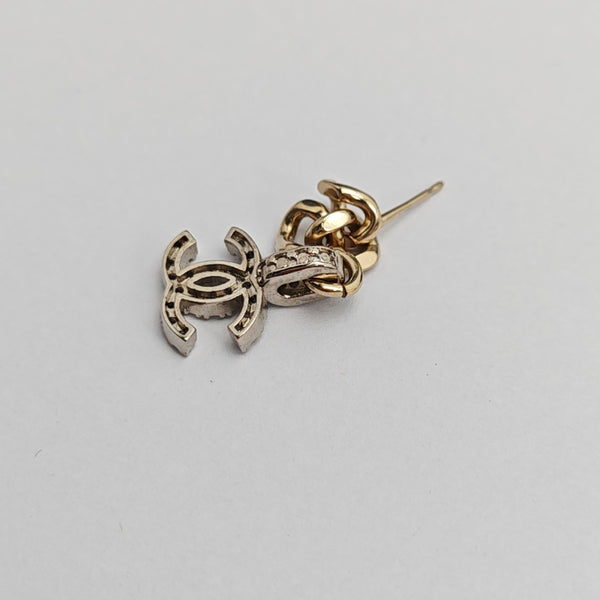 Metal Silver Stud Earrings
