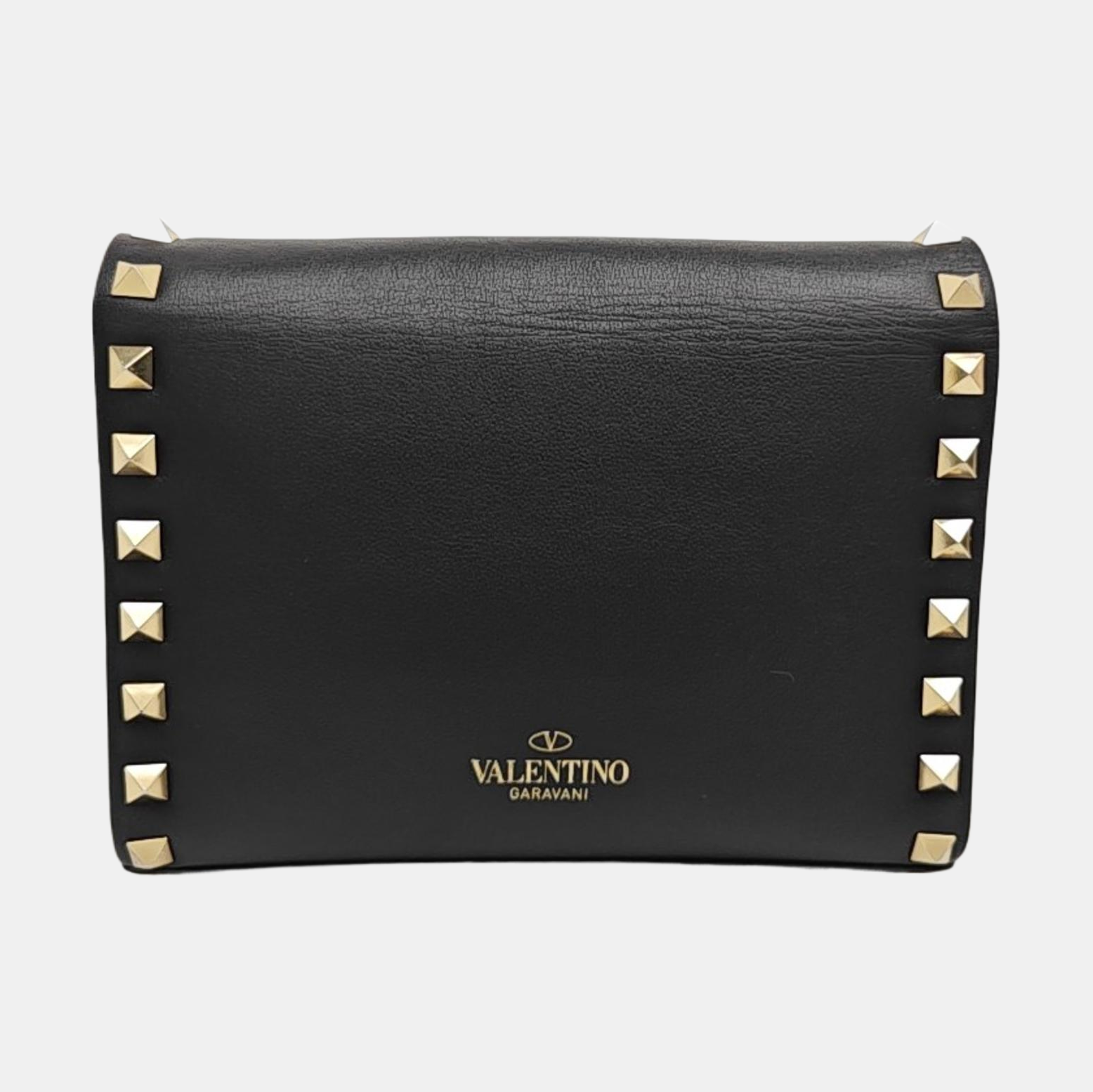 Calfskin Shoulder Bag Black
