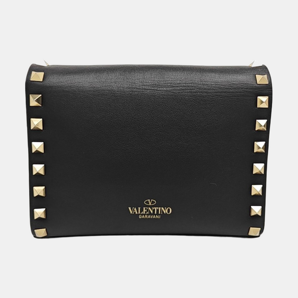 Calfskin Shoulder Bag Black