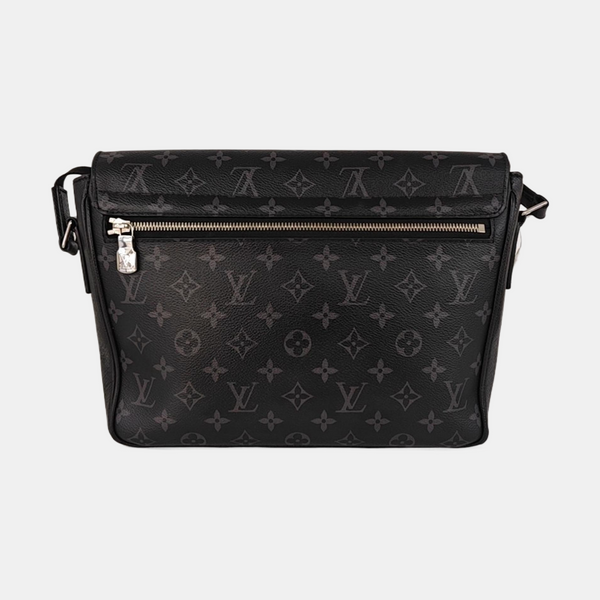 TAIGARAMA Monogram Coated Canvas Black