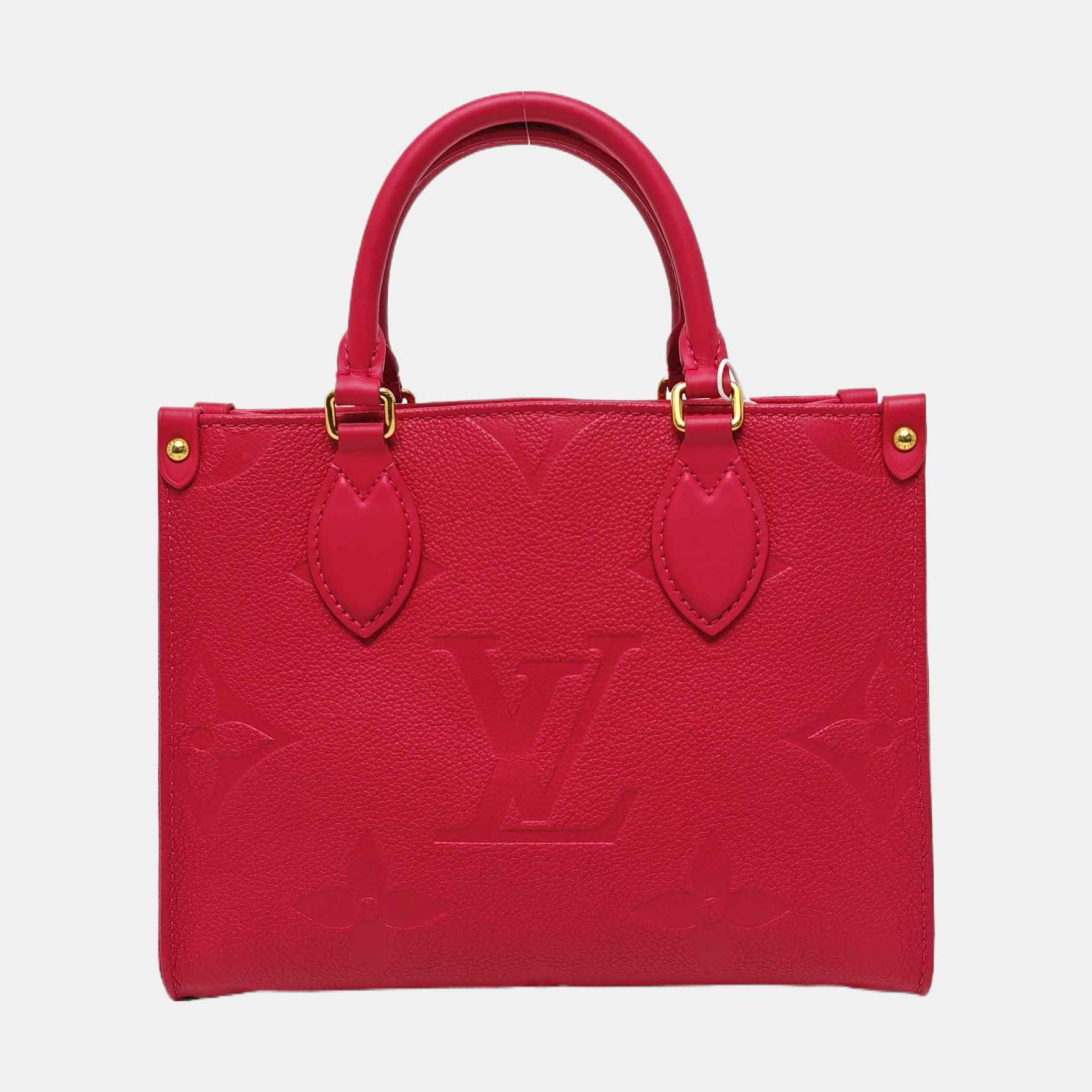 ONTHEGO PM Monogram Calfskin Red