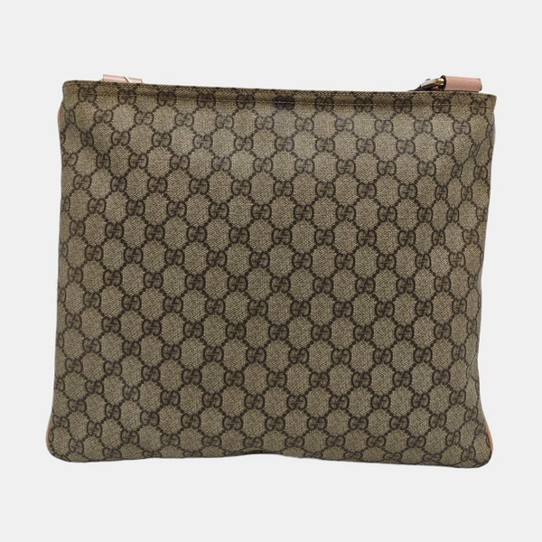 Monogram Coated Canvas Shoulder Bag Beige
