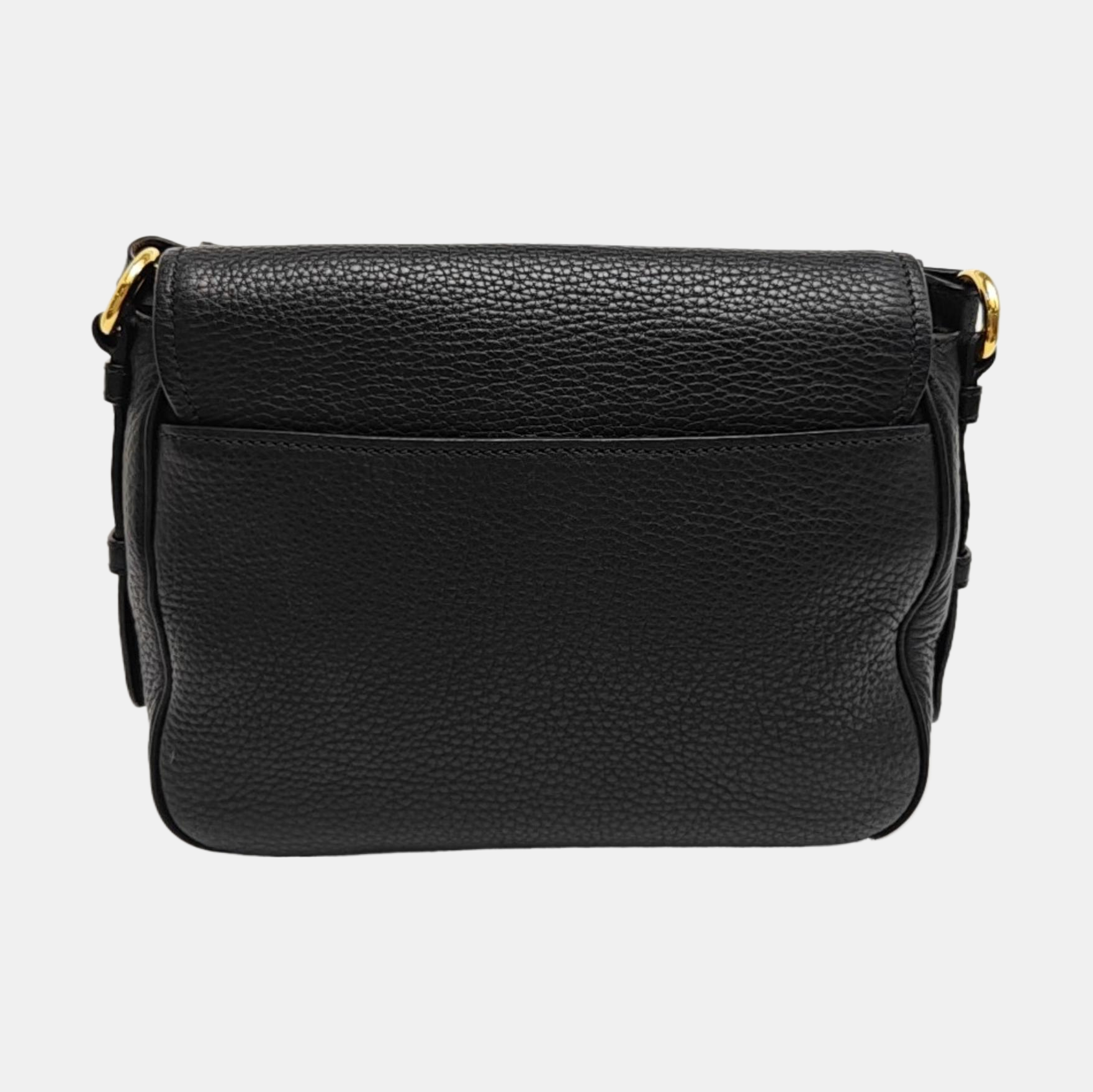 Calfskin Shoulder Bag Black