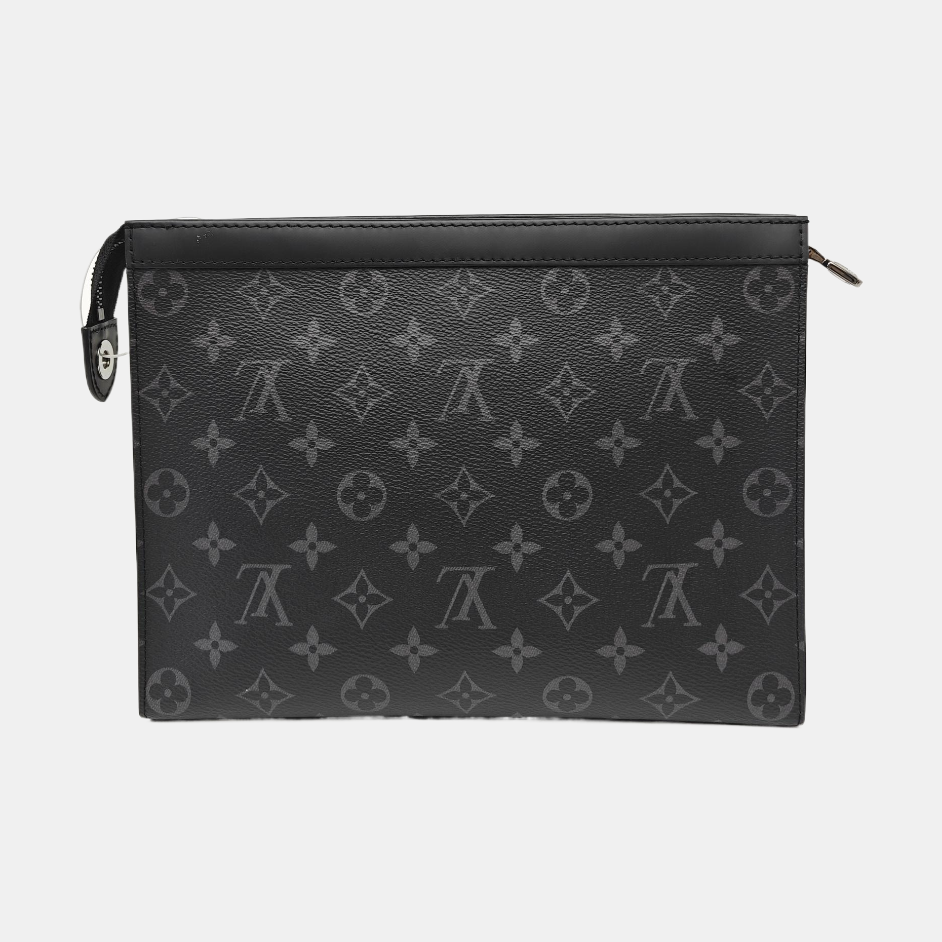 Pochette Voyag MM Monogram Coated Canvas Black