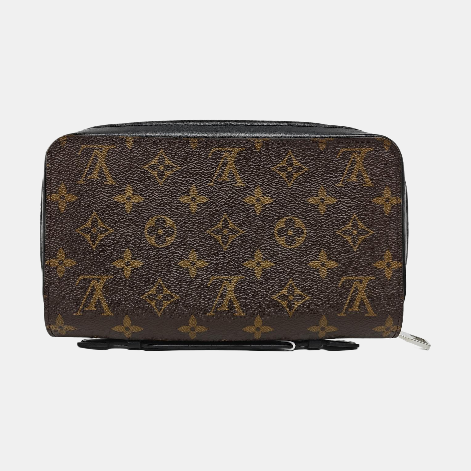 Monogram Coated Canvas Wallet Brown