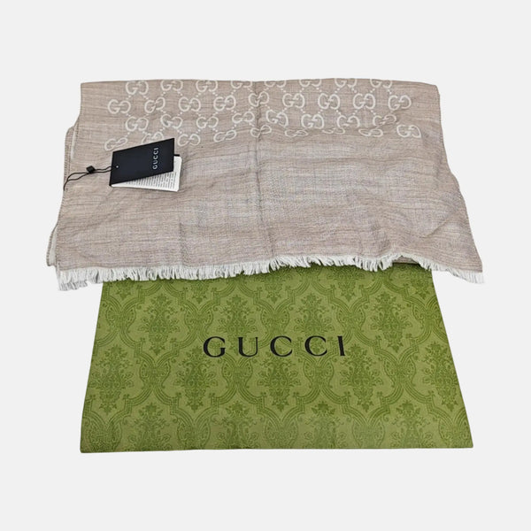 Wool Scarf Gray