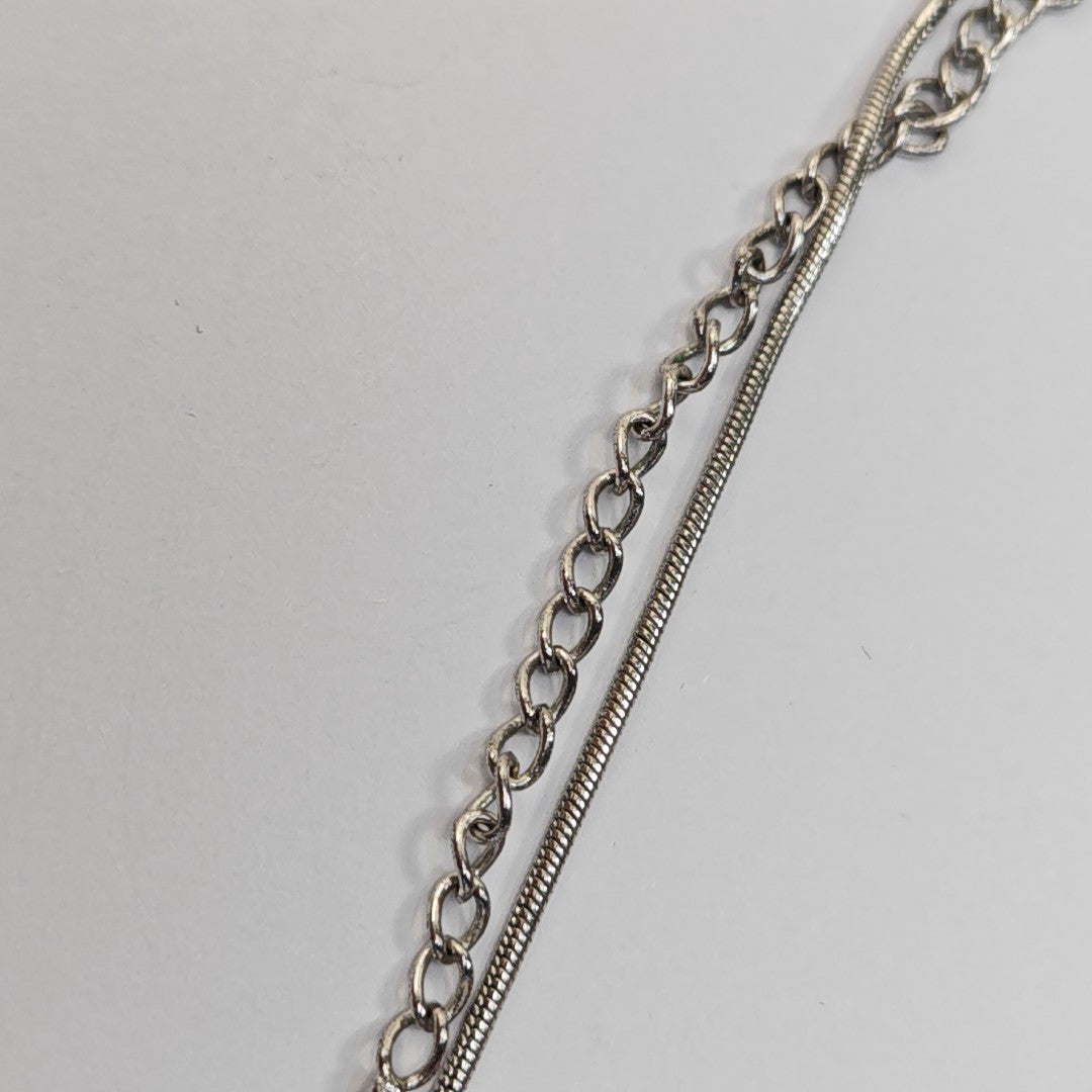 Metal Silver Necklace