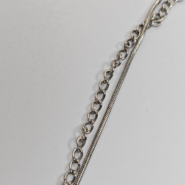Metal Silver Necklace
