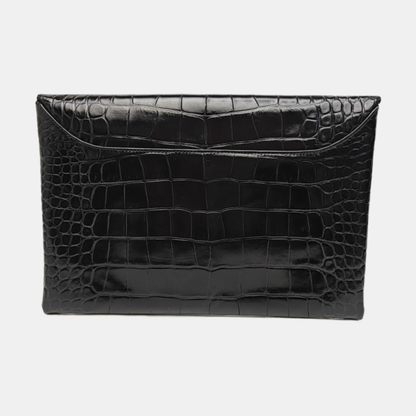 Calfskin Clutch Black