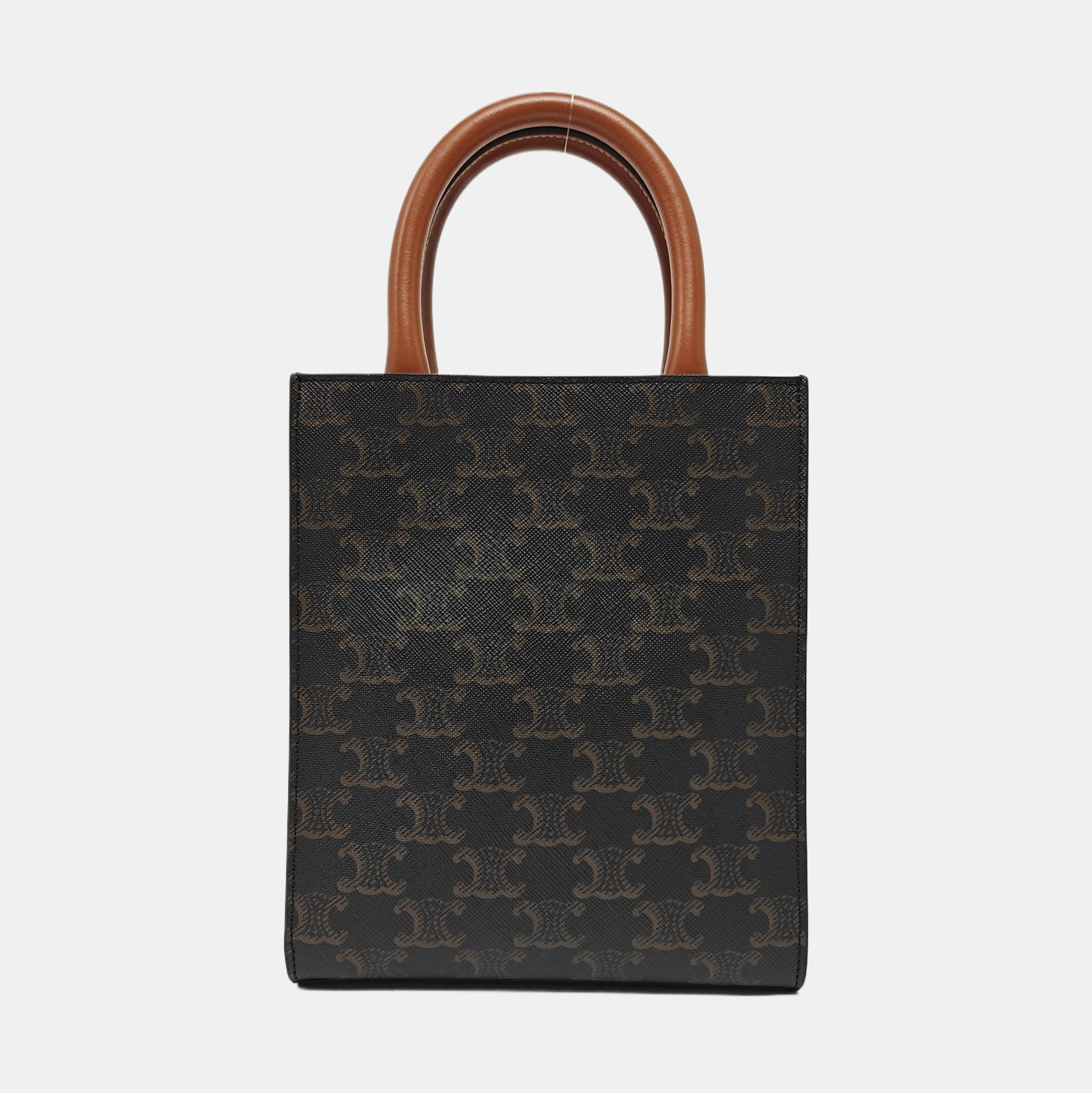 CABAS CELINE Mini Coated Canvas Brown