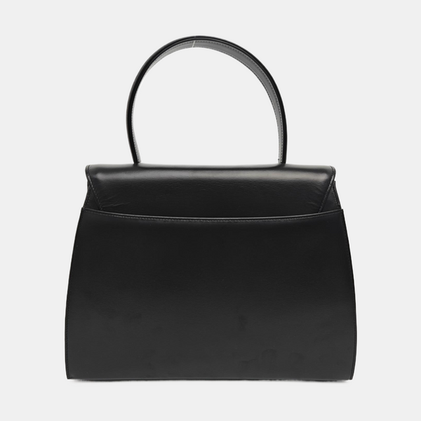 Calfskin Shoulder Bag Black