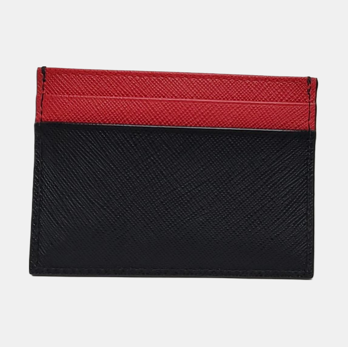 Calfskin Card Holder Black