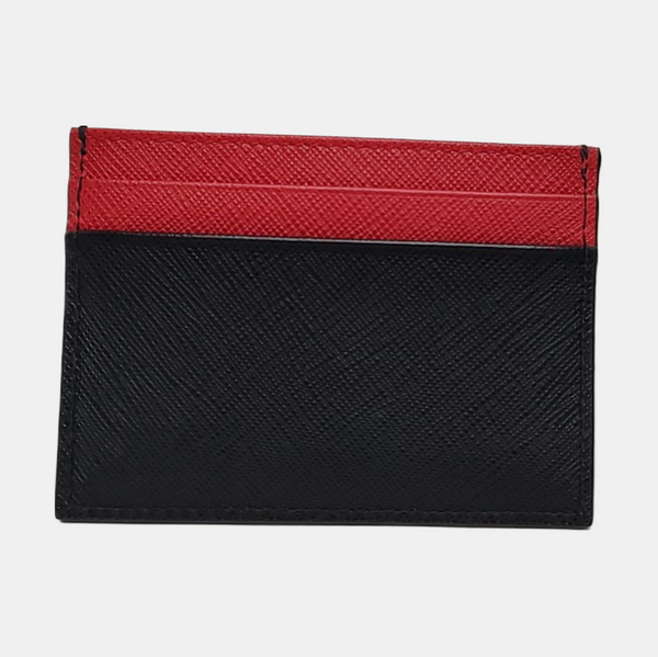 Calfskin Card Holder Black