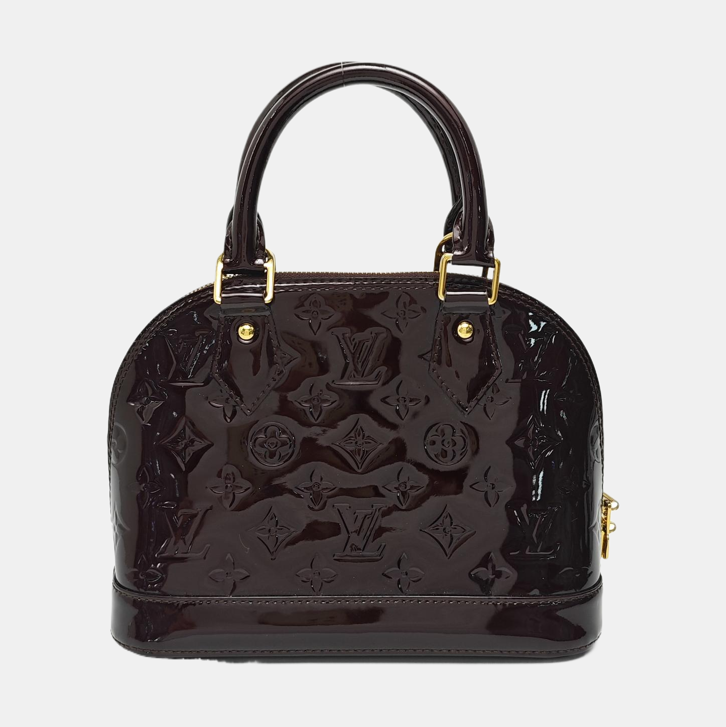 ALMA BB Monogram Calfskin Red