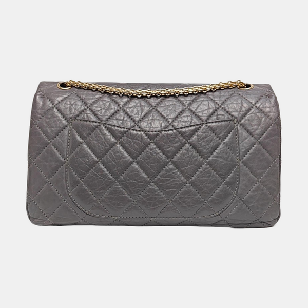 2.55 Maxi Piel de ternera acolchada gris