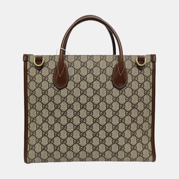 Retro Small Monogram Coated Canvas Brown