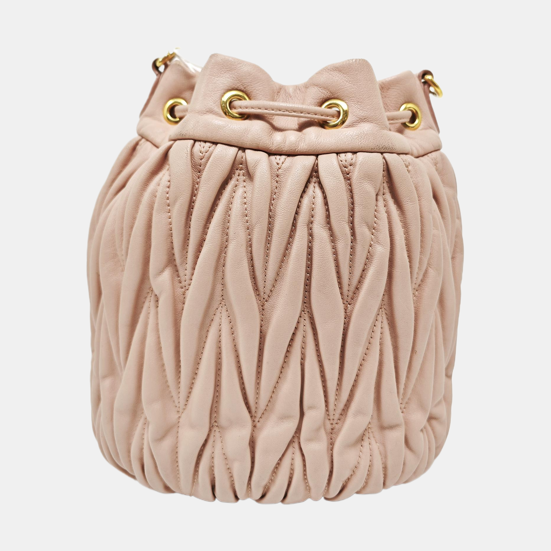 Matelassé Quilted Lambskin Pink