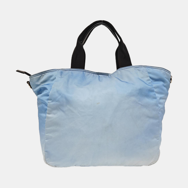 Nylon Shoulder Bag Blue