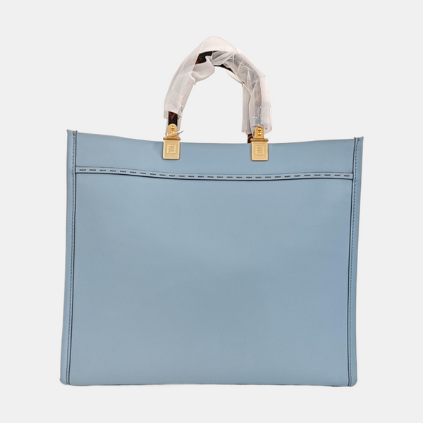 Sunshine Medium Calfskin Blue