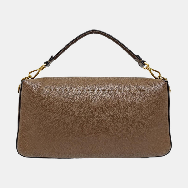 Baguette Calfskin Brown
