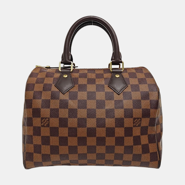 Speedy 25 Lona Damier Ebene Marrón