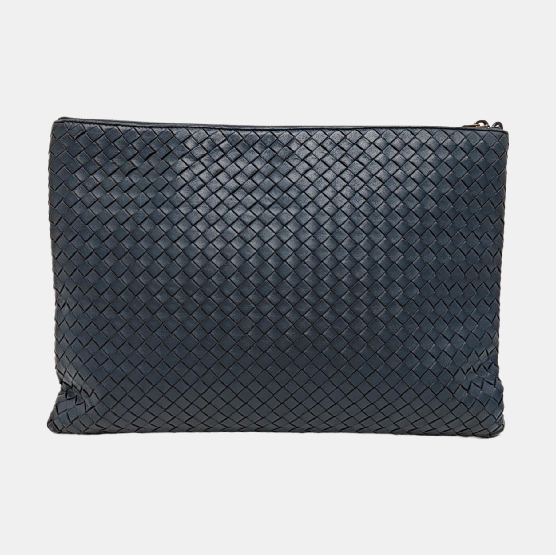 Lambskin Clutch Blue