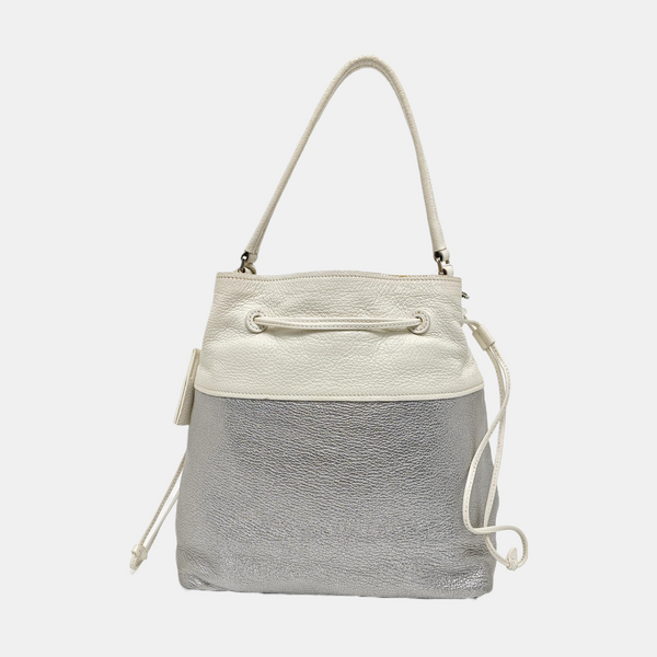 Madras Calfskin Silver