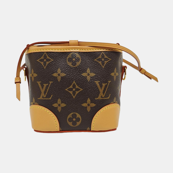 NOÉ Monogram Coated Canvas Brown