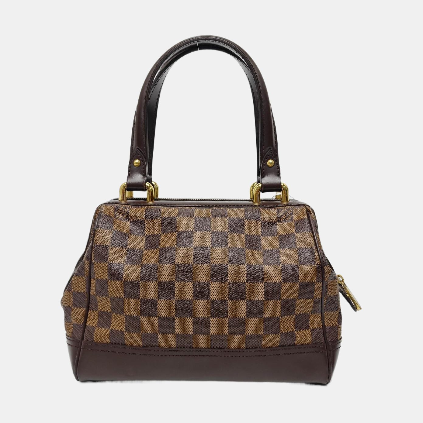 KNIGHTSBRIDGE Damier Ebene Coated Canvas Brown