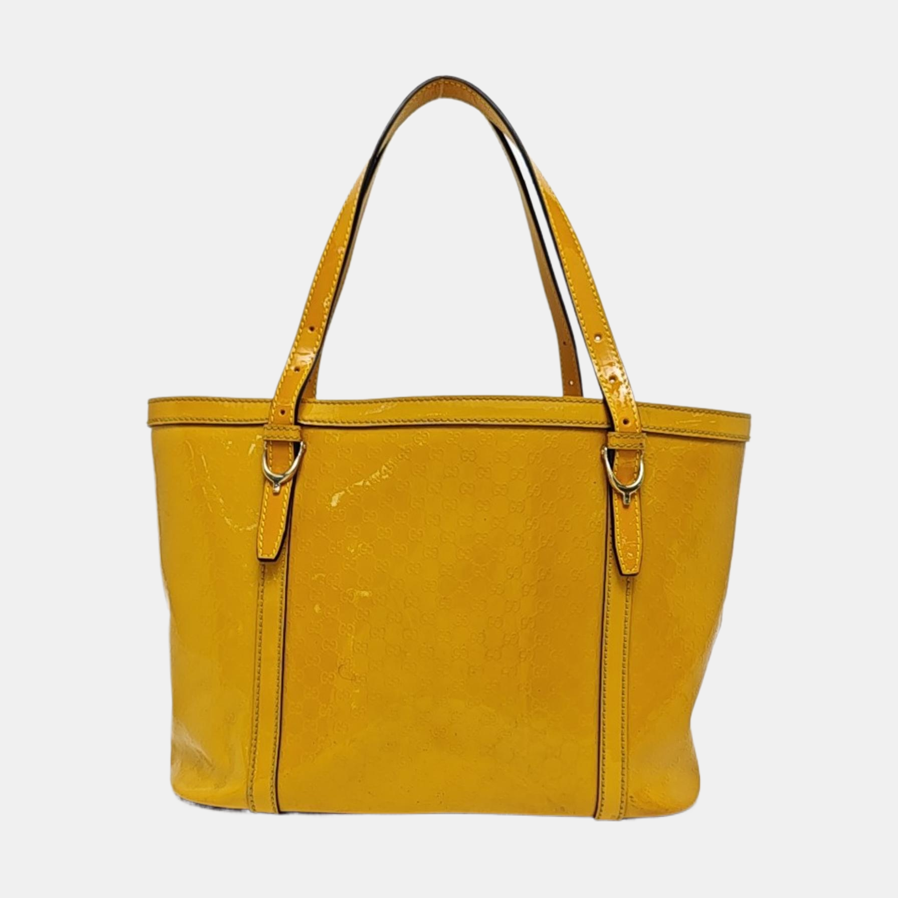 Microguccissima Monogram Calfskin Yellow