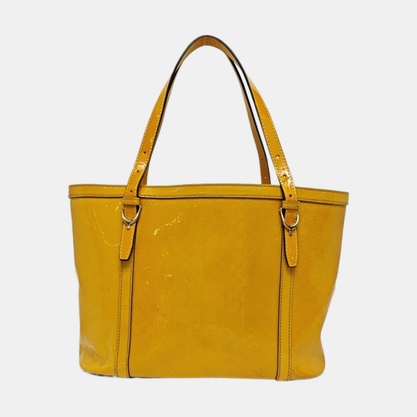 Microguccissima Monogram Calfskin Yellow