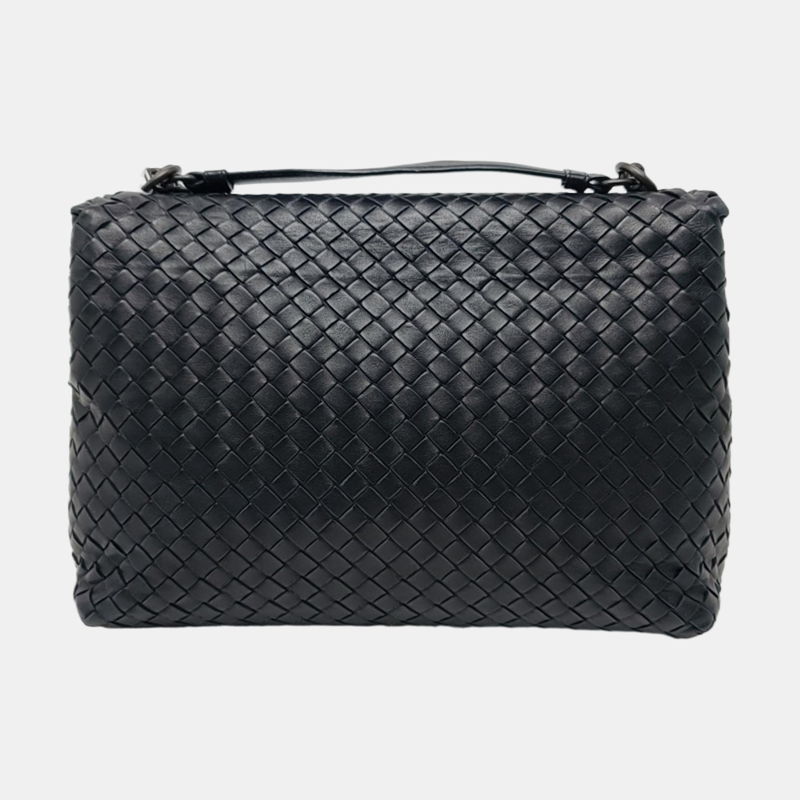 Fold Medium Lambskin Black