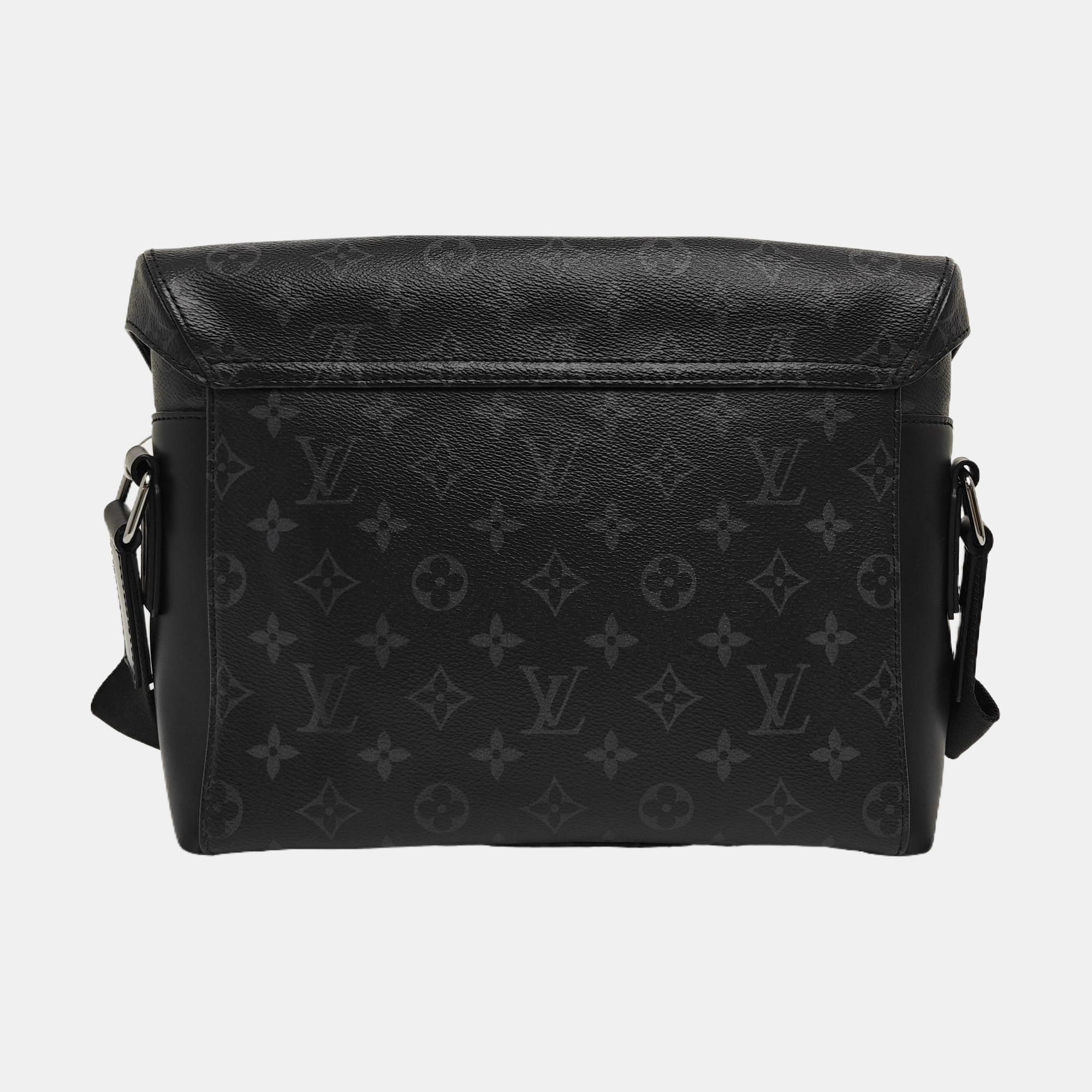 VOYAGER PM Monogram Coated Canvas Black